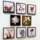 Boho Prints Wall Decore Design size 8"x8"