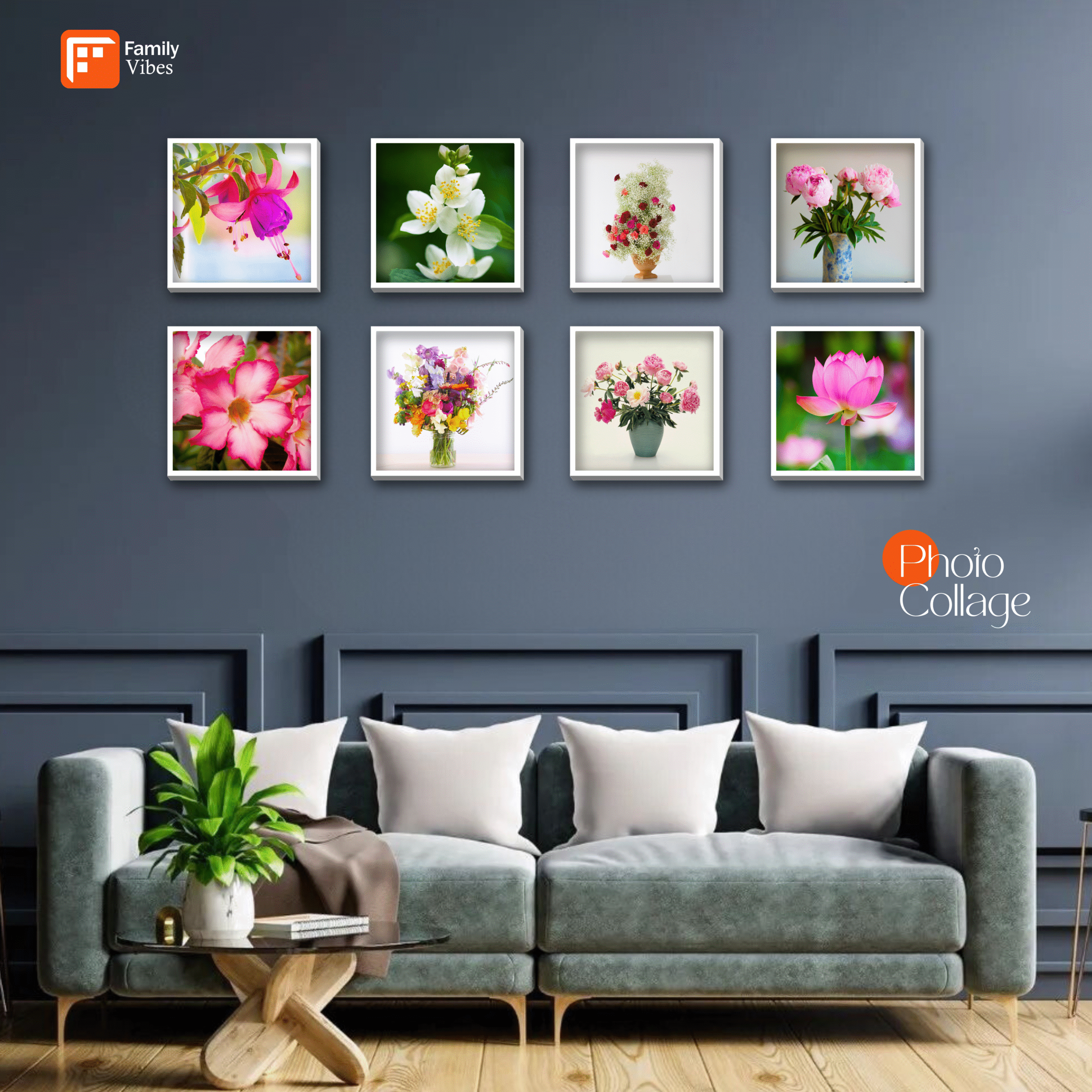 Blooming Beauty – 8″x8″